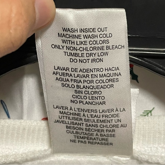 Marvel Cropped White Sweater Size XL - Picture 7 of 12